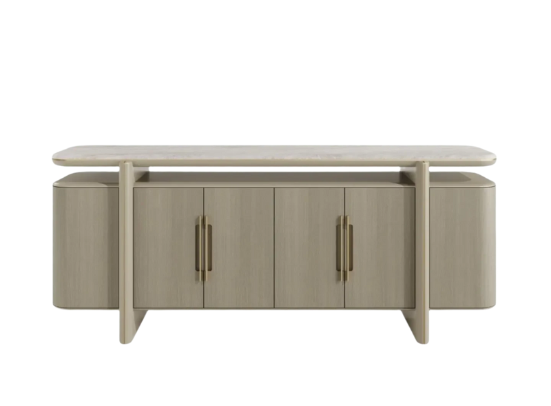 Alvorada Luxurious Antique Brass Sideboard - Essence Collection - Option B