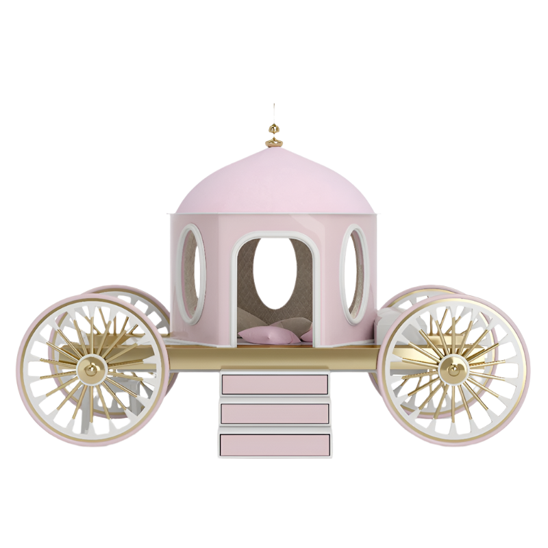 Pumpkin Carriage by Fairytale: Luxurious in Pink & Cinderella Inspired