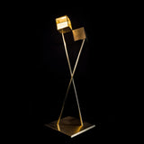 Venezia Luxury Sculptural Solid Brass Floor Lamp