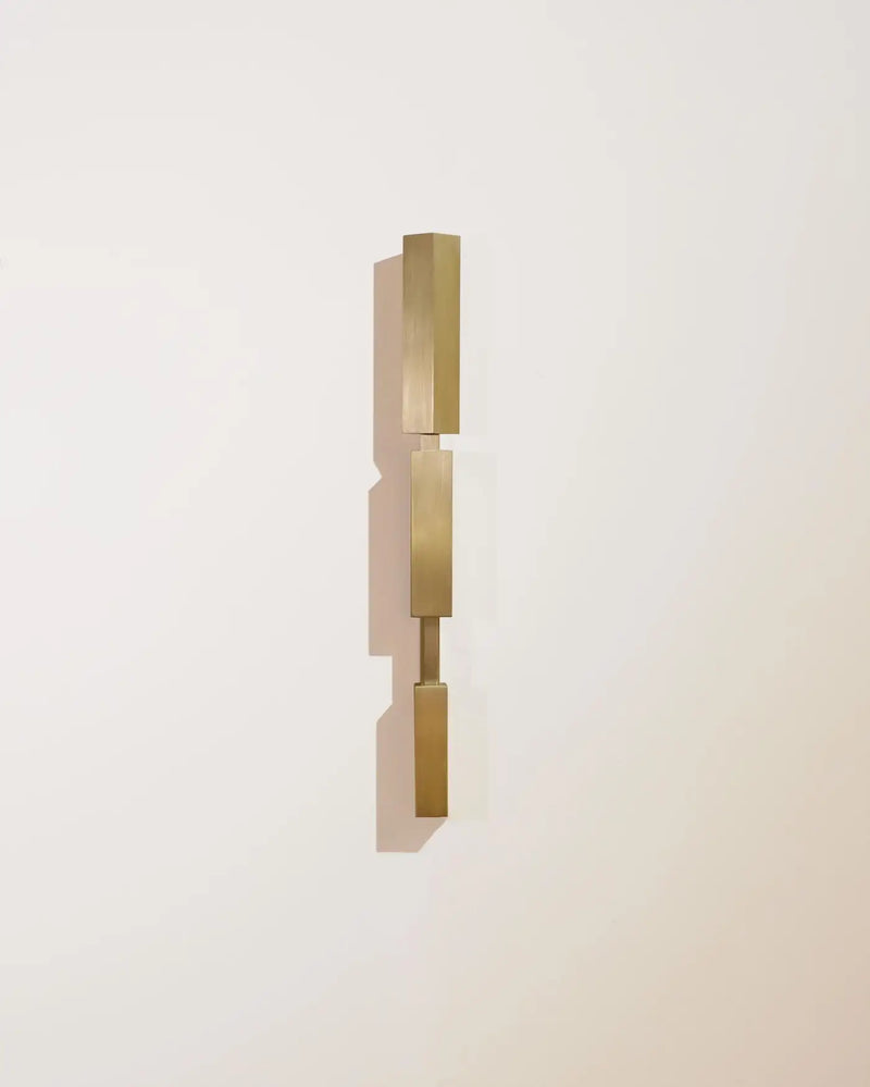 Éclat Luxe Luxury Handmade Solid Brass Wall Light - Touched Interiors