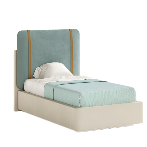 The Suspender Children's Bed by Fairytale: Luxurious with Upholstered Headboard