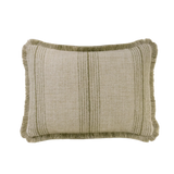 Atrani Striped Contemporary Linen Cushion 