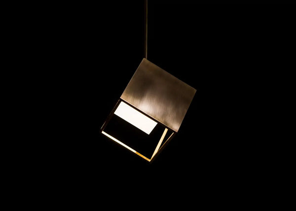 Gioia di Luce Luxury Brass & Steel Pendant Lamp