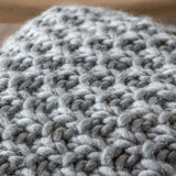 Rustic Farm: Handcrafted Chunky Knit Textured Throw