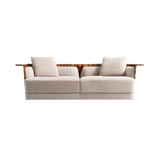 Bentley Bayton Sofa: Elegant & Light Wooden Slim Frame