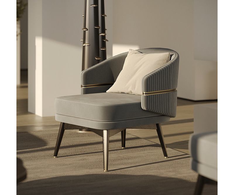 Modern interior design inspiration featuring a stylish Billy Armchair.