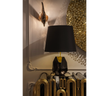 Boca do Lobo Soleil Sconce: Mesmerising Play of Light and Shadow - The Soleil Sconce by Boca do Lobo creates a captivating interplay of light and shadow, adding depth and dimension to your walls.