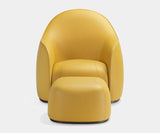 Ghidini 1961 Sweet Lounge Chair designed by Elisa Giovannoni, showcasing luxury armchair with a sculptural form.