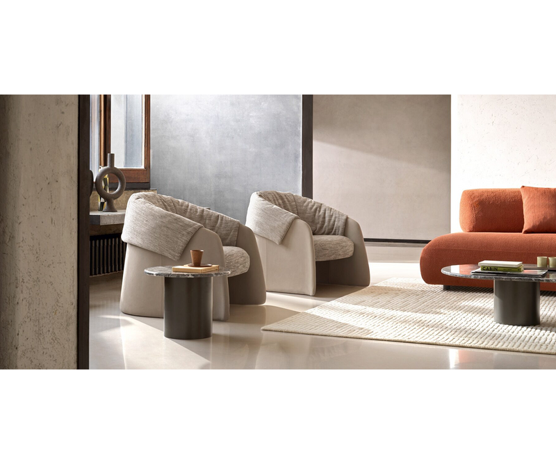 Experience ultimate comfort with the plush cushions of the Ditre Italia Couture Armchair, a statement piece of modern design.