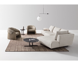 Create a bespoke living space with the Ditre Italia Erno Sofa's versatile modular configurations.