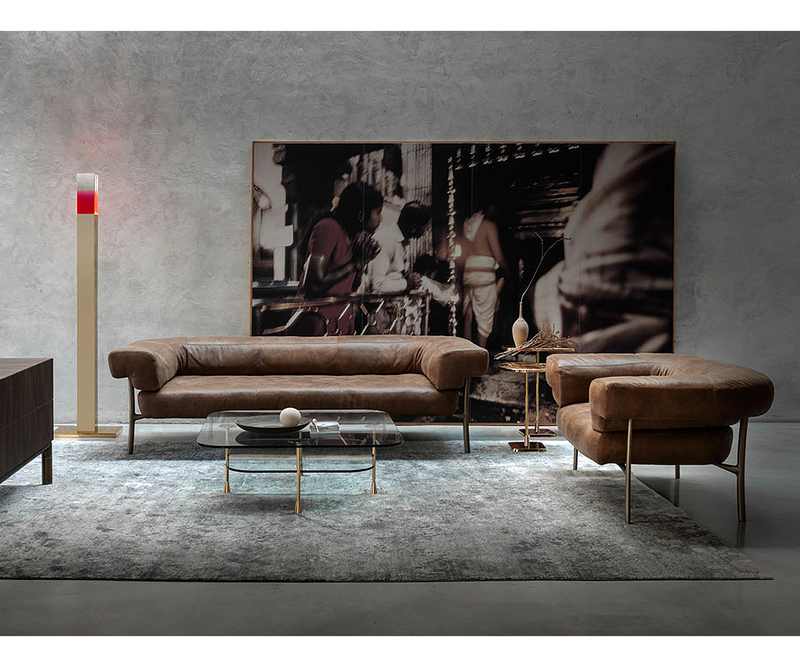 Luxury seating by Ghidini 1961, the Katana Lounge Chair elevates any interior.