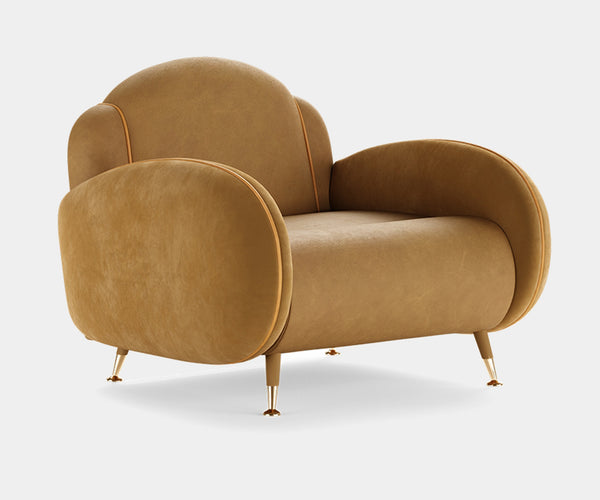 Ellington Remix: Customizable Mid-Century Modern Armchair. Design your dream chair! The Ellington Remix by Mezzo Collection offers endless possibilities for colors, textures, and patterns in a stunning mid-century modern design.