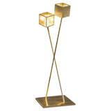 Venezia Luxury Sculptural Solid Brass Floor Lamp - Touched Interiors 