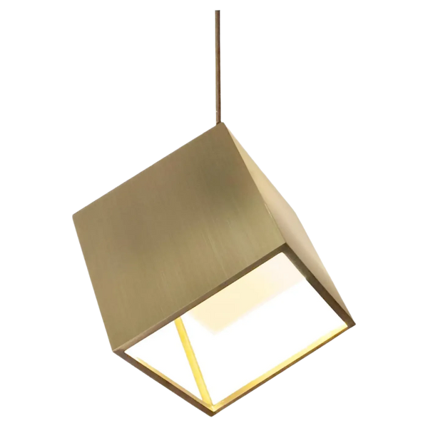 Gioia di Luce Luxury Brass & Steel Pendant Lamp