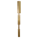 Éclat Luxe Luxury Handmade Solid Brass Wall Light - Touched Interiors