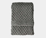 Rustic Farm: Handcrafted Chunky Knit Textured Throw