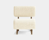 High-End Home Decor: Sloane Armchair in customizable fabric to match your style.