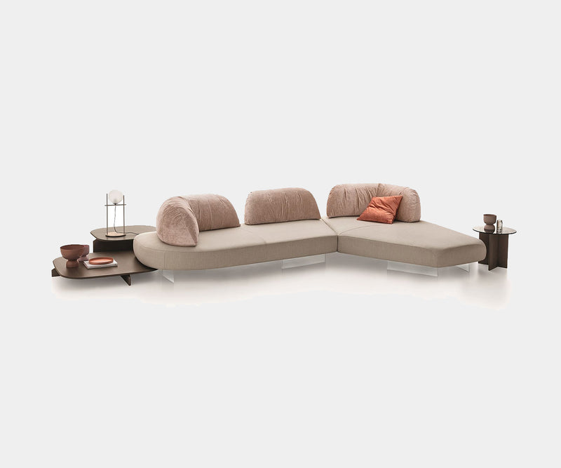 Modular Design Freedom: The Gua Sha Sofa by Ditre Italia allows for endless arrangement possibilities.