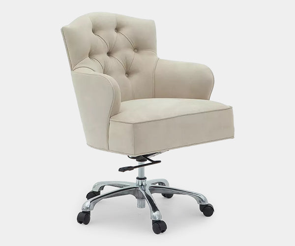 Luxury Ergonomic Desk Chair with Swivel and Height Adjustment