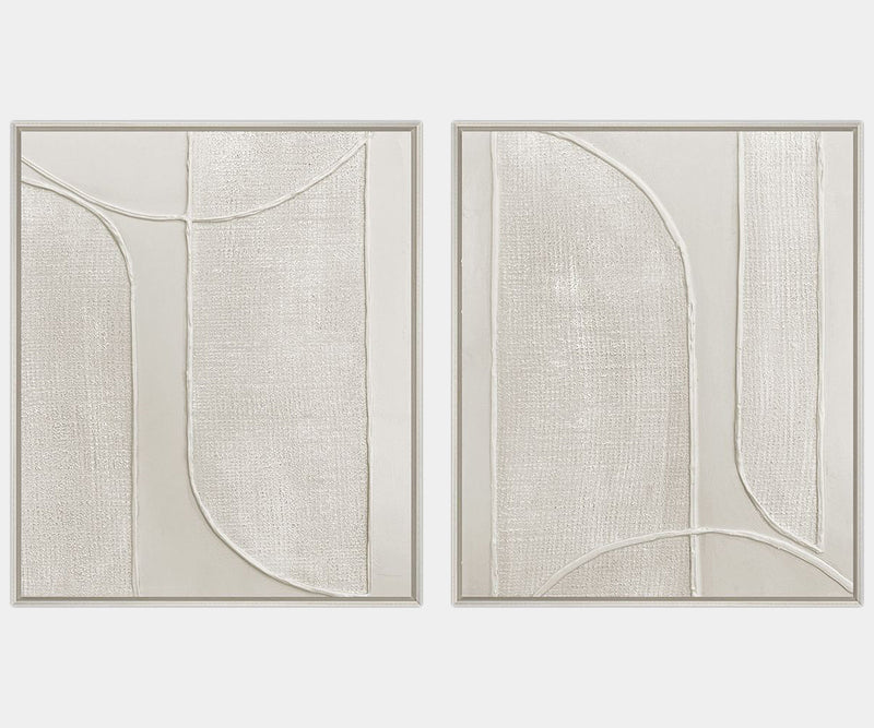 Luxury modern abstract art from the Quintessa Costy Collection, ideal for upscale home decor.