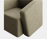 Marnois Kobe Armchair with sleek tapered legs, perfect for a modern aesthetic in any home decor.