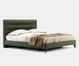 Minimalist and elegant Yumi bed, perfect for luxury bedrooms with a timeless aesthetic.