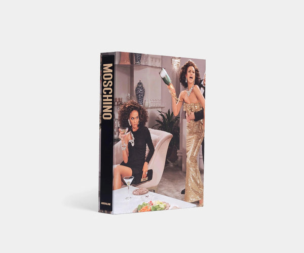 Moschino: The Legends Collection Coffee Table Book - Explore Moschino's playful fashion world through this vibrant coffee table book.