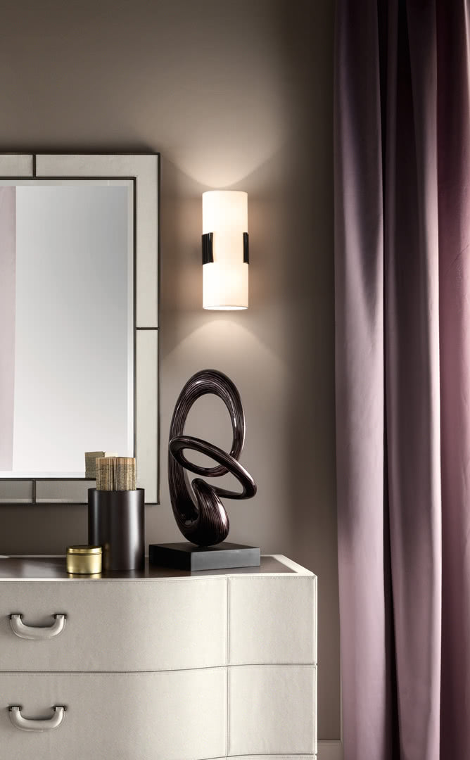 Opulent Wall Sconce with Bronze Finish - Yolanda Luxury Lighting