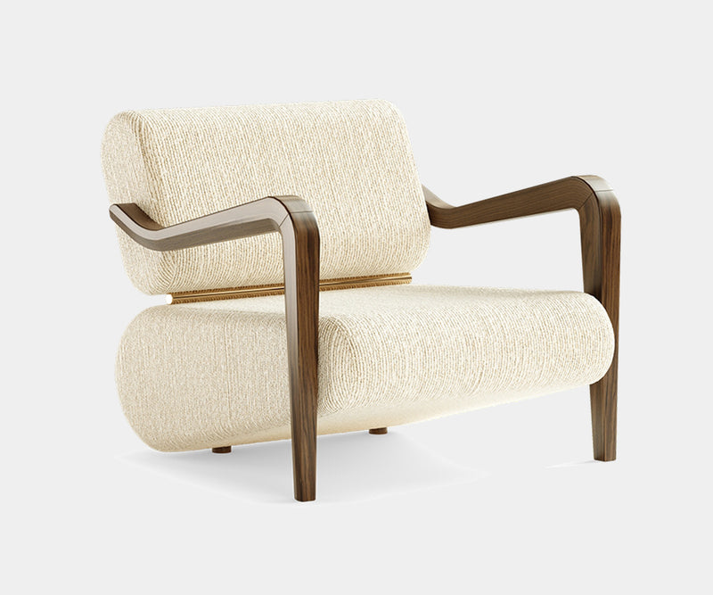 Clark Armchair by Mezzo Collection: A Vintage Revelation in Luxury Living
