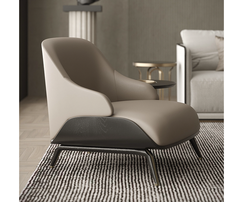 Customisable luxury Brigid Armchair perfect for upscale interior design.