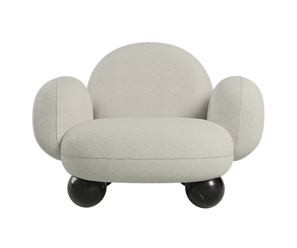 High-End Living Room Decor: Elevate your living space with this surrealist armchair, a perfect example of high-end home decor.