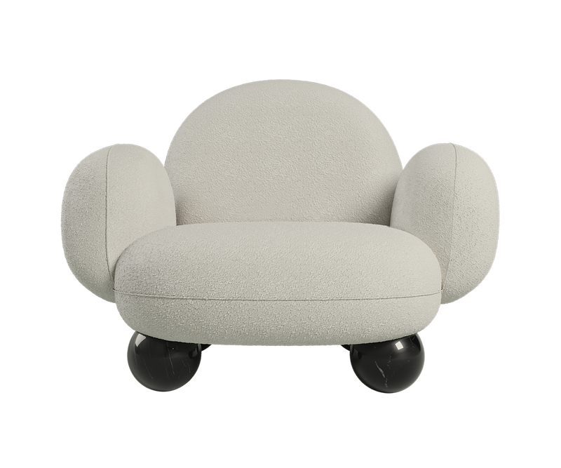 High-End Living Room Decor: Elevate your living space with this surrealist armchair, a perfect example of high-end home decor.