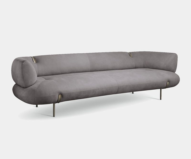 Luxury Johnson Cloud Sofa by Cantori with Italian design, featuring contemporary furniture aesthetics and high-end home decor for a stylish living room centrepiece.