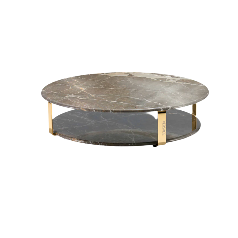 Versace La Greca Coffee Table - Marble Top & Contemporary Design