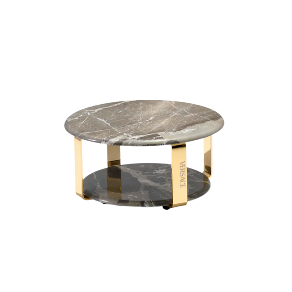 Versace La Greca Coffee Table - Marble Top & Contemporary Design