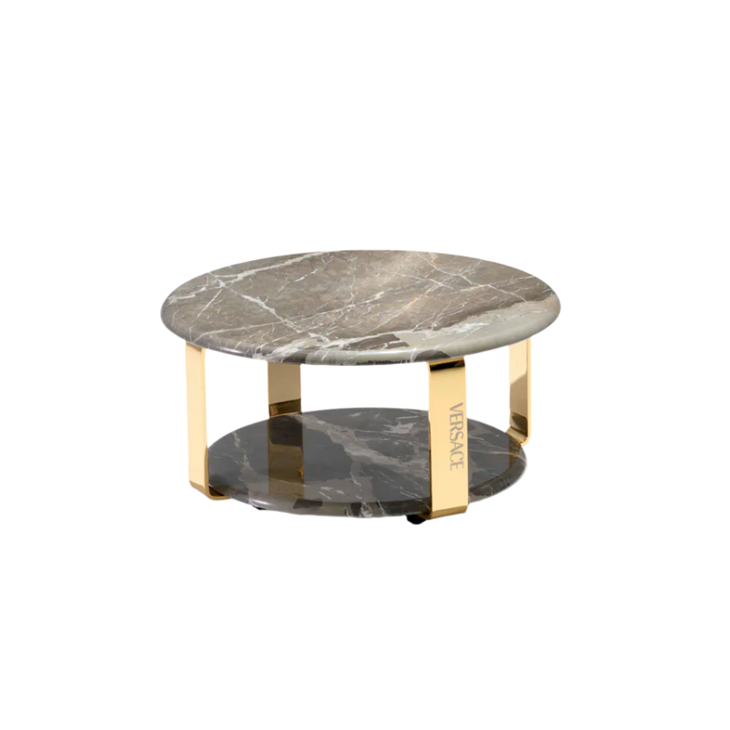 Versace La Greca Coffee Table - Marble Top & Contemporary Design