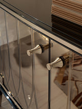 Luxury Storage Solution: The Palawan Cabinet by Visionnaire offers ample storage space with a touch of modern elegance.