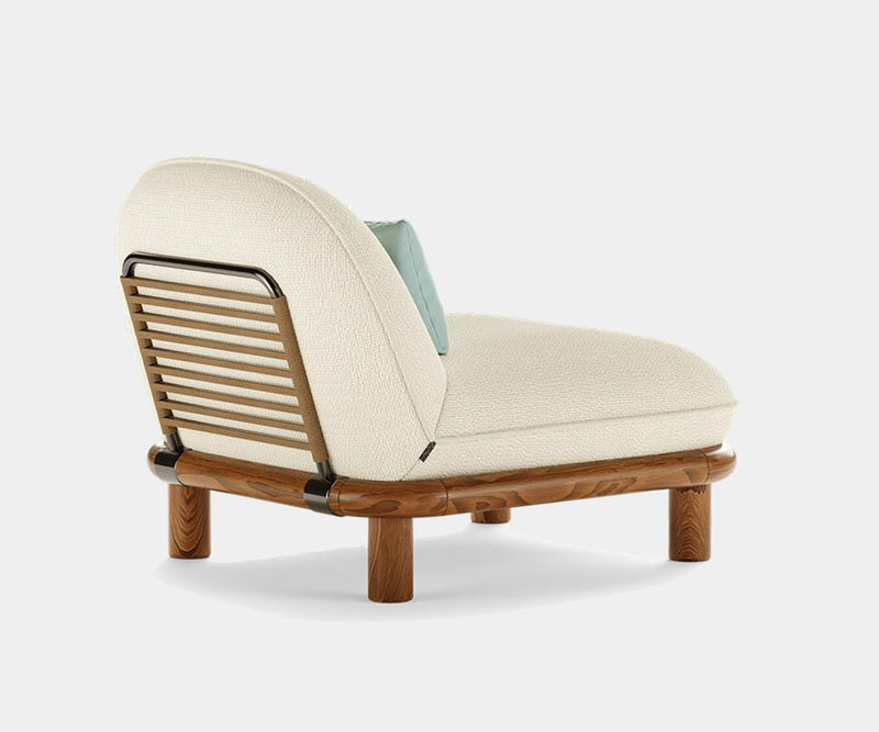 Dumas Armchair by Mezzo Collection: Stylish Outdoor Mid-Century Modern Patio Seat